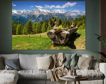 Berglandschaft in Südtirol am Meraner Höhenweg von Reiner Würz / RWFotoArt