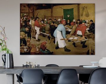 The Farmers wedding - Pieter Bruegel 