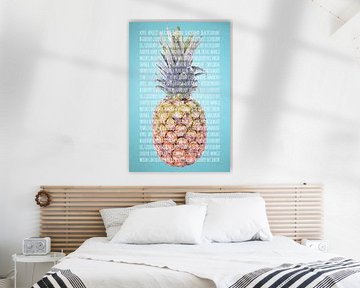 Fruities in kleur Ananas van Sharon Harthoorn