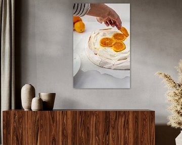 Sinaasappel meringue van Nina van der Kleij