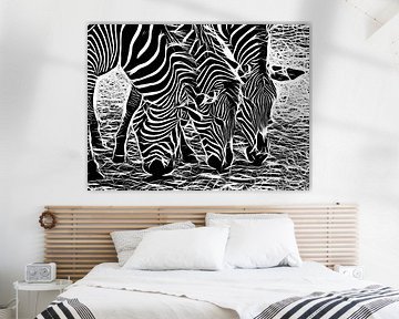 Zebra sur Karl-Heinz Lüpke