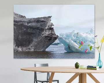 Lac de glace Jokulsarlon Islande sur Menno Schaefer