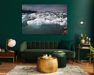 IJsmeer Jokulsarlon IJsland van Menno Schaefer