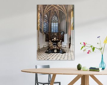Prinsenkapel in de Grote Kerk van Breda by Jan Sluijter