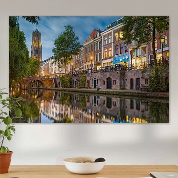 Utrecht - Mirrored Oudegracht by Thomas van Galen