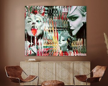Madonna Zirkus Dadaismus Pop Art PUR van Felix von Altersheim