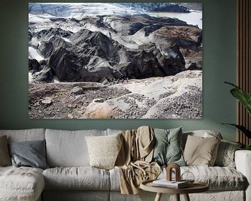 Gletsjer hiking op Vatnajokull von Menno Schaefer