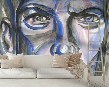 blau Mann von ART Eva Maria