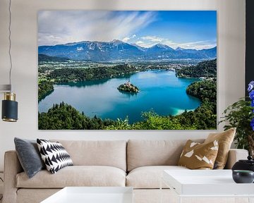 Bled meer in Slovenië van Nick Chesnaye