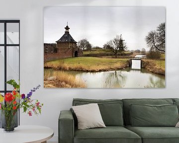 Hollands landschap sur Rijk van de Kaa