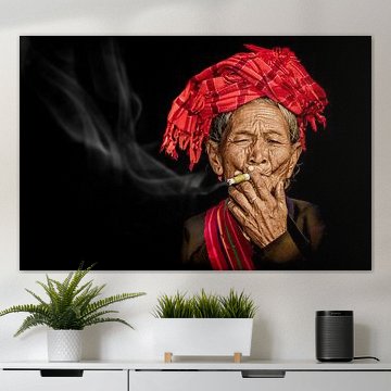 rokende vrouw van eric t'kindt