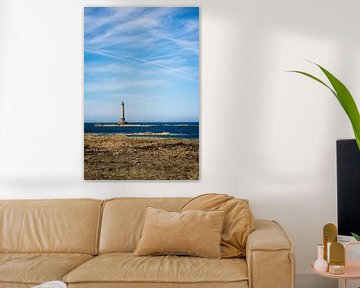 The lonely lighthouse of Cap de la Hague von Amadeo Truzzu