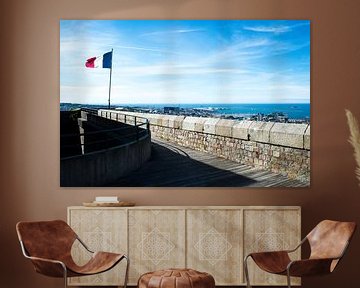 De franse trots hoog boven Cherbourg van Amadeo Truzzu