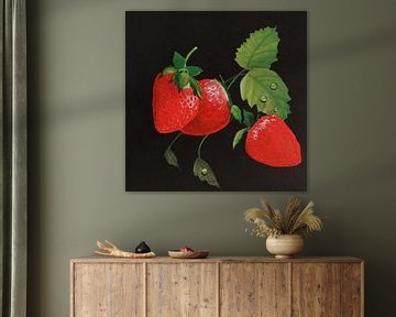 Erdbeeren von Iwona Sdunek alias ANOWI
