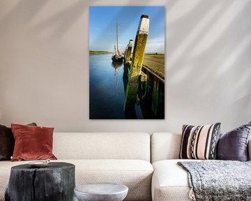 Noordpolderzijl, The smallest harbor in the Netherlands sur Bo Scheeringa Photography