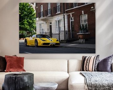 Ferrari 458 Speciale in den Straßen von London. von Joost Prins Photograhy