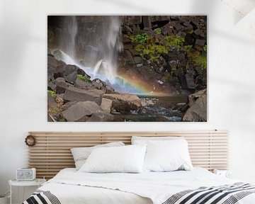 Svartifoss-Wasserfall Island von Menno Schaefer