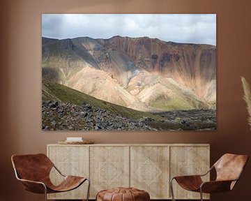 Intérieur islandais Landmannalaugur sur Menno Schaefer