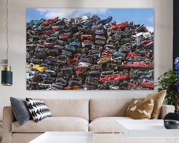 Auto dump in Amsterdam