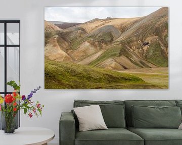 Isländische Inneneinrichtung Landmannalaugur von Menno Schaefer