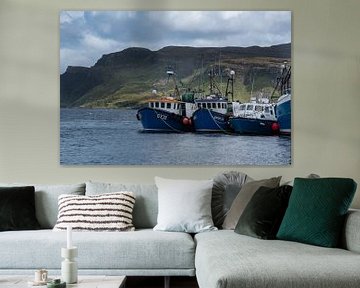 Schotland, Isle of Skye-haven van Portree van Cilia Brandts