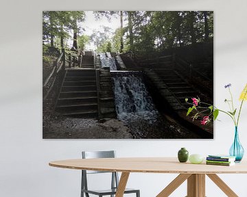 Loenense waterval van Klaas Roos