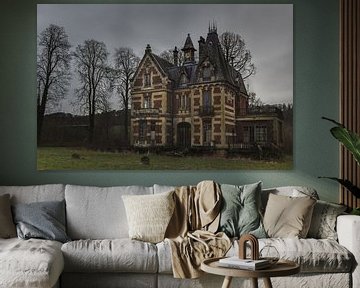 Kasteel in Frankrijk van Perry Wiertz