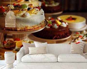 Lekkere verjaardagstaarten met fruit