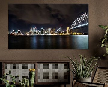 Sydney skyline van Jasper den Boer