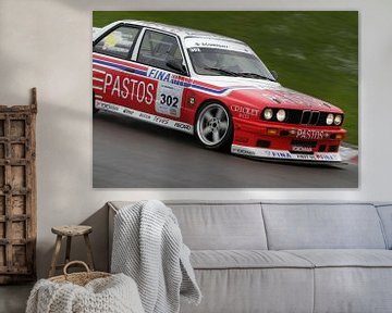 BMW M3 e30 op het circuit van Menno Schaefer