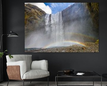 ISLAND Skogafoss  von Melanie Viola