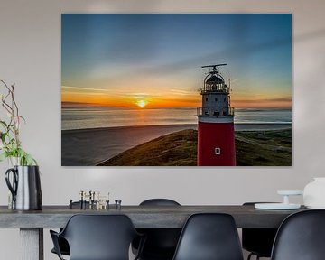 Leuchtturm Eierland Texel Sonnenaufgang