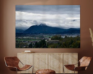 Salzburg Castle Alpen von Theo Meulendijk