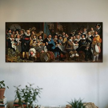 Repas de l'Archer en célébration de la Paix de Munster, Bartholomeus van der Helst