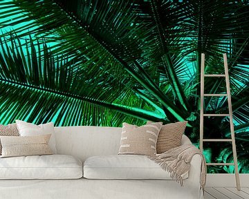 GREENERY PALM LEAVES v1 van Pia Schneider