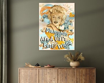 Diamonds Are A Girl's Best Friend by GittaGsArt