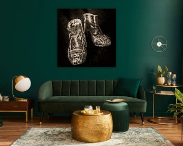 Vieilles chaussures - Ernst sur Marian Waanders