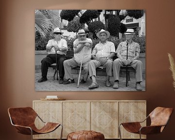 Old men by Marc den Hoed