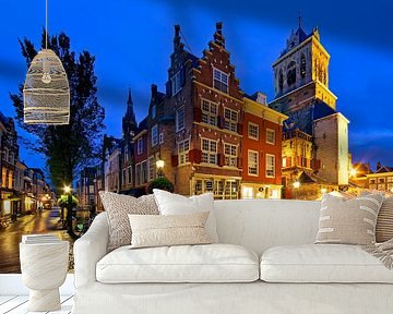 De Kaerskorf in the centre of Delft by Anton de Zeeuw