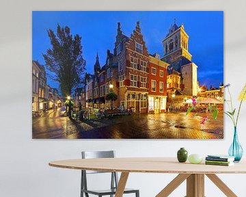 De Kaerskorf te centrum Delft van Anton de Zeeuw