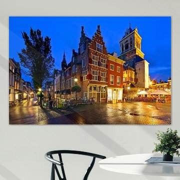 De Kaerskorf in the centre of Delft by Anton de Zeeuw