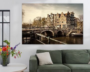 Amsterdam, bruggen en kanalen van Jellie van Althuis