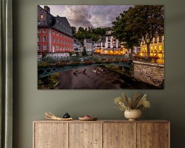 Evening in Monschau by Bert Beckers