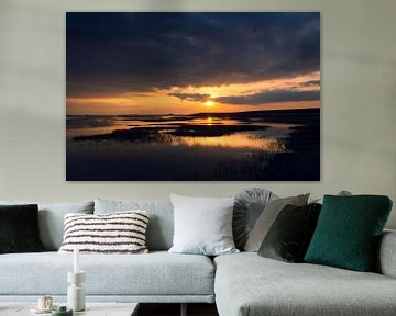 Sunset in Zeeland von Ian Segers