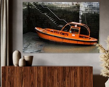 Oranje boot  van Eline Willekens