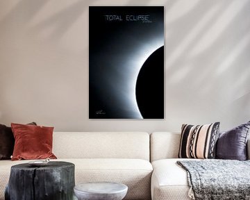 Total Eclipse Wyoming - Corona II van Ruth Klapproth