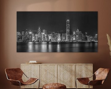 Hong Kong by Night - Skyline by Night - 4 van Tux Photography