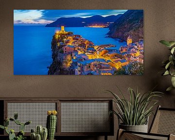 Vernazza by Night - Cinque Terre, Italy - 4 by Tux Photography