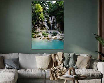 kuang si watervallen in laos von Eline Willekens