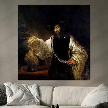 Rembrandt. Aristotle with a Bust of Homer